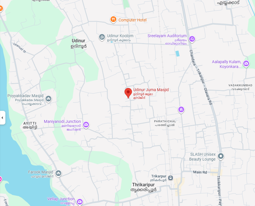 Udinur Dars location
